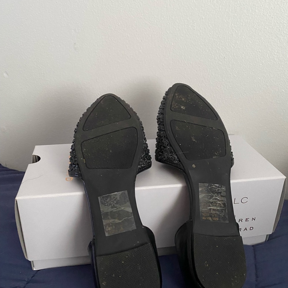 LC Lauren Conrad Black Woven Flats - Picture 5 of 6